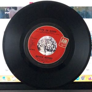 Bryan Adams Fits Ya Good Vinyl 45 Record